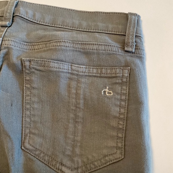 Rag & Bone Jeans, Grey, Mid Rise, Skinny, 5-Pocket, With Stretch, Size 26 - Picture 12 of 16